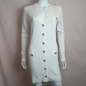 Pinko Parapendio Dress in White size XL